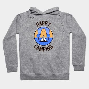 Happy Camping Woods Summer Hoodie